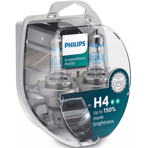 12342XVPS2 – PHILIPS H4 X-treme Vision Pro150 12V 60/55W Έως 150% Περισσ.Φως